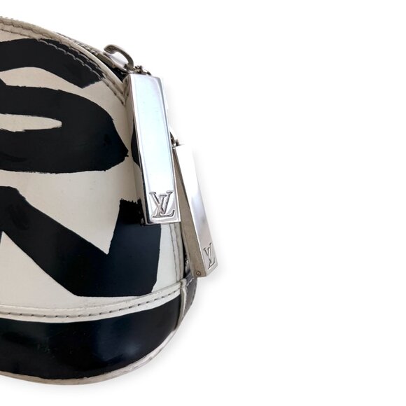 LOUIS VUITTON Graffiti Alma Horizontal Bag - Stephen Sprouse Limited Edition - Picture 6 of 14